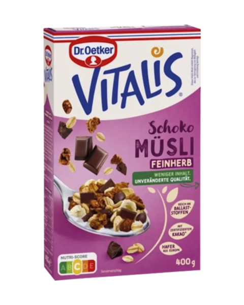 Dr. Oetker Vitalis Schoko Muesli Feinherb, 400g